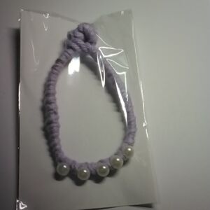 Lorena Espinoza Design Lavender Pearl Bracelet